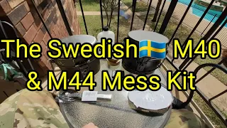 (208) 🔥🏕The Swedish 🇸🇪 M40 & M44 Mess Kit