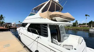 2003 Carver 460 Voyager walk through