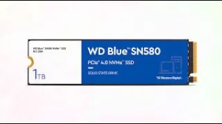 Western Digital WD Blue SN580 NVMe  m.2 1TB SSD Unboxing - UNBOX LODGE