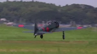 Legendary Zero fighter takes to the skies over Japan