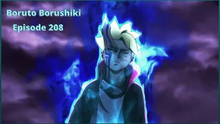 Borushiki Otsutsuki | Momoshiki vs Boro | Boruto Borushiki reveal | Boruto 208