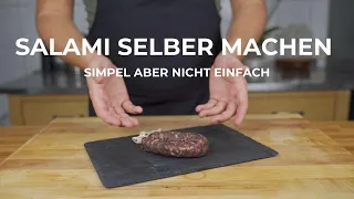 Salami selber machen - Simpel aber nicht einfach