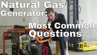 Natural Gas Generator: Frequently Asked Questions