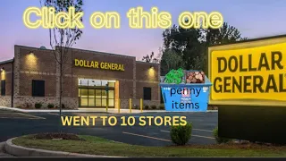 Dumpster Diving Wow 😮 went to 10 Dollar General stores (FOUND PENNY ITEMS) the cold 🥶