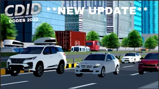 Car Driving Indonesia Update Codes (ROBLOX)