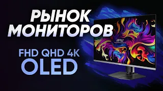 Лучшие FHD QHD 4K мониторы 2024 | 2K UHD OLED