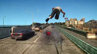 GTA IV - Brutal Motorcycle Crashes Ragdoll Compilation Vol. 1 (Euphoria Physics)