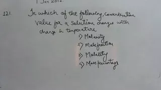 Kvs pgt chemistry solved paper