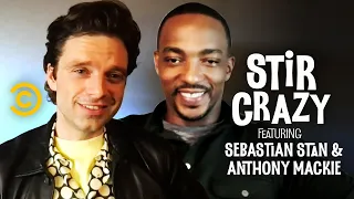 Who Will Chris Evans Text First, Anthony Mackie or Sebastian Stan? - Stir Crazy with Josh Horowitz