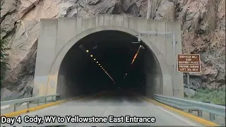 Cody, WY to Yellowstone East Entrance