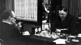 Alexander Alekhine  VS  Max Euwe | World Championship 1935     Netherlands