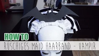 How to || Maid Headband [ENG Sub]