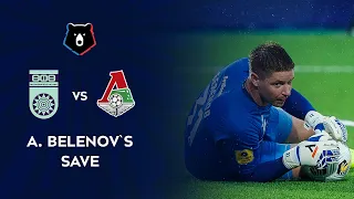 Belenov's Save in the Game Against Lokomotiv