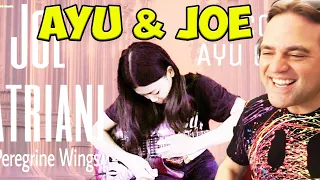 On Peregrine Wings By Joe Satriani Reaction  (Cover Ayu Gusfanz)