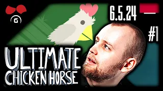 Dobrůtky 😈 Ultimate Chicken Horse - Cinkačka | #1 | 6.5.2024 | @TheAgraelus