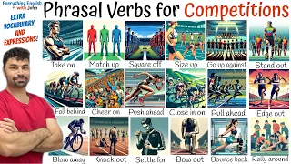 Phrasal Verb Vocabulary for Competitions - English Vocabulary - Sports