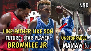 BROWNLEE JR LAKAS MAG LARO,SUNOD SA YAPAK NANG AMA, FUTURE NBA OR PBA PLAYER