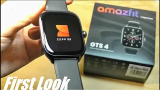 Unboxing: Amazfit GTS 4 Smartwatch - Larger AMOLED Display, Upgraded GPS & Sports Tracking?