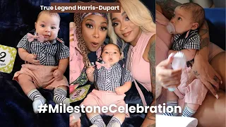 Da Brat and Jesseca Dupart's Joyous Celebration of True Legend's 2-Month Milestone