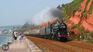 7029 'Clun Castle' - The Great Western Railway 1Z48 - Dawlish - 11/05/2024