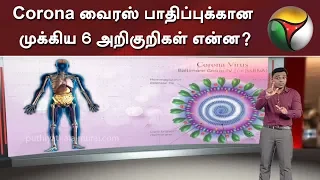 Corona வைரஸ் பாதிப்புக்கான முக்கிய 6 அறிகுறிகள் என்ன? | Coronavirus | Symptoms