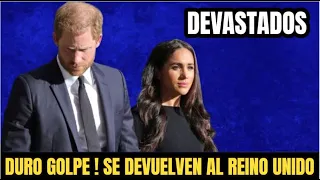 DEVASTADOS ! HARRY Y MEGHAN DE REGRESO A REINO UNIDO ! DESPUES DE SER RECHAZADOS EN ESTADOS UNIDOS