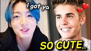 Why Justin Bieber Loves to Watch Jungkook's V LIVE?