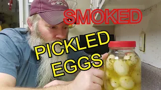 Smoked Pickled Eggs