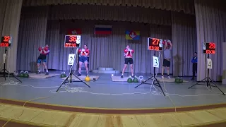 Уральская метелица 2018 по гиревому спорту Челябинская область толчок (85 кг А)