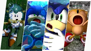 The Evolution of Sonic Drowning in Sonic Games (1991 - 2017)