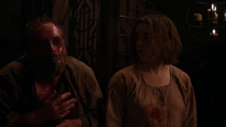 Arya stark kills Meryn Trant Game of thrones s05e10 hd