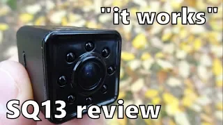 SQ13 mini camera review + some 🎃👻