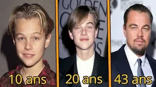 Leornado DiCaprio From 1 to 43 Years Old  - Avant Et Après