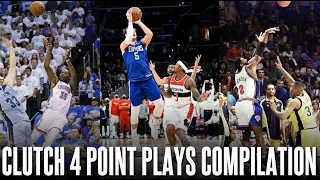 NBA Clutch 4 Point Plays Compilation ᴴᴰ