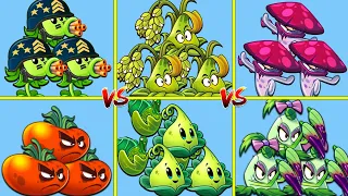 PvZ2 - 6 Best Plants Strongest Battlez - Who Will Win ? Plant vs Plant