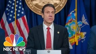 NY Gov. Andrew Cuomo Holds Coronavirus Briefing | NBC News (Live Stream Recording)