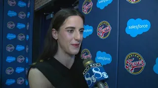 2 minutes with Caitlin Clark: KCCI's exclusive interview with new Indiana Fever guard