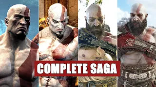 GOD OF WAR MOVIE FULL Complete Saga 2005-2022 ALL CUTSCENES