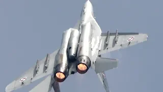 MiG-29, Rafale and F-16  @ Cosford Air Show 2018