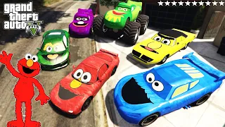 GTA 5 - Stealing ELMO CARS with Franklin! (Real Life Cars #94)