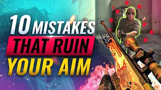 10 REASONS WHY YOUR AIM SUCKS - CS:GO Tips & Tricks