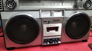 Boombox Crown csc 850 from 1981, restored.