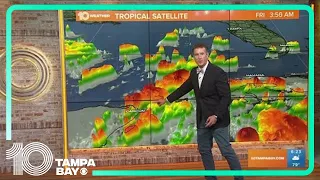 Tracking the Tropics: Possible area of development heading to Tampa (7 a.m. Friday)
