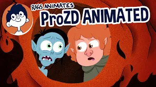 ProZD Animated: Sauron VS Frodo (Audio from audition sides i get sent for my voice vs my face)