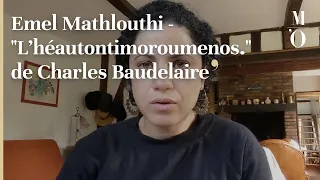 VOIX BAUDELAIRIENNES - Emel Mathlouthi - "L’héautontimoroumenos" de Charles Baudelaire - FR