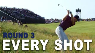 Jordan Spieth 3rd Round of The 2021 Open Championship | Every Shot