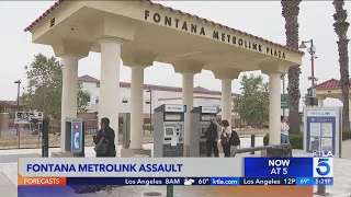 Man on life support after attack near Metrolink station in Fontana