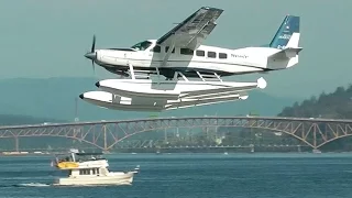 Cessna 208 Caravan Seaplane Takeoff