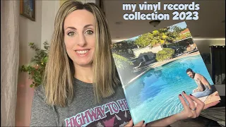 my vinyl records collection 2023