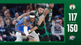 INSTANT REACTION: Celtics allow 74 first-half points in loss to Thunder